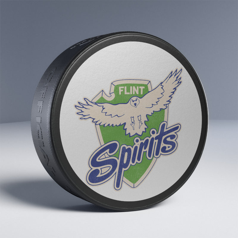 Load image into Gallery viewer, Flint Spirits Michigan Hockey Puck
