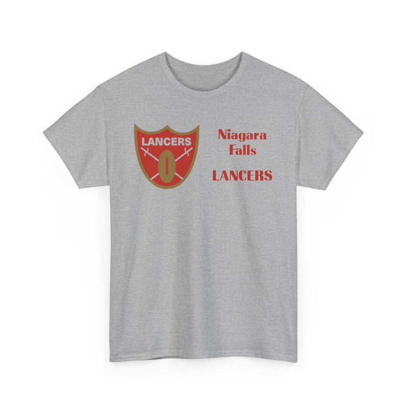 Load image into Gallery viewer, Niagara Falls New York Lancers Midwest Football 1971 T-shirt