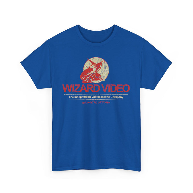 Load image into Gallery viewer, Wizard Video 1981 Los Angeles California Video Company T-shirt