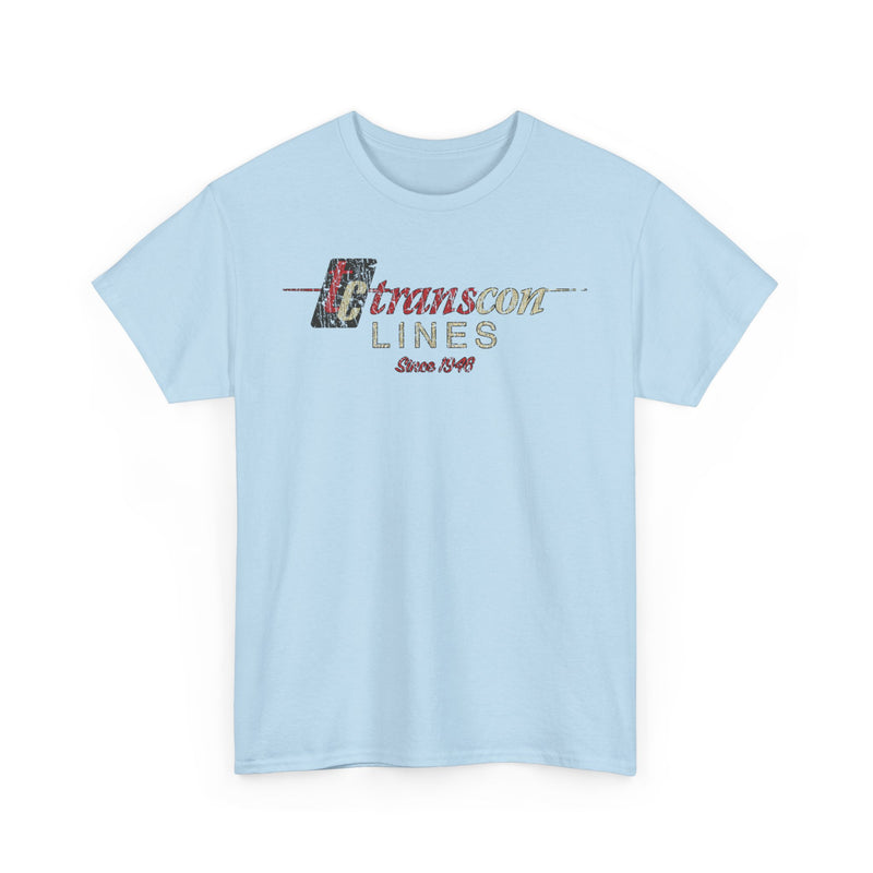 Load image into Gallery viewer, Transcon Lines 1946 California Truck Tractor Trailer Freight Company T-shirt