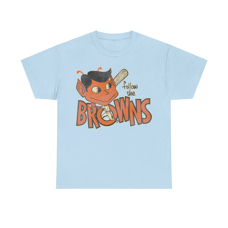 Load image into Gallery viewer, Follow the St Louis Browns Nostalgic Retro Baseball Team T-shirt