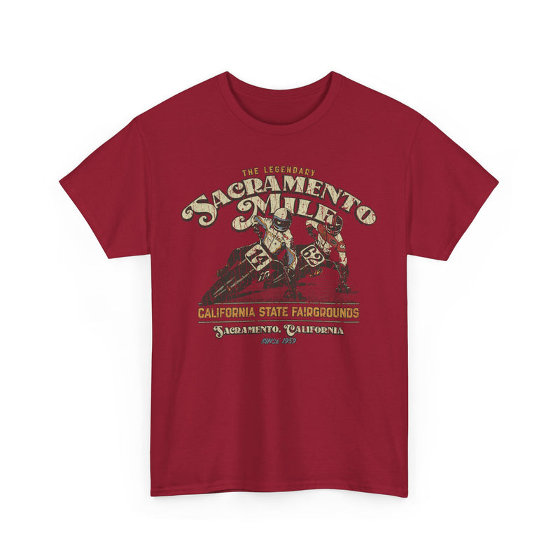 Load image into Gallery viewer, The Legendary Sacramento Mile 1959 California Motorcycle Racing T-shirt