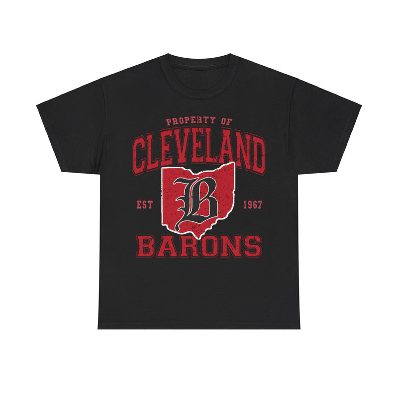 Load image into Gallery viewer, Cleveland Barons Est 1967 Ohio Hockey Team T-shirt