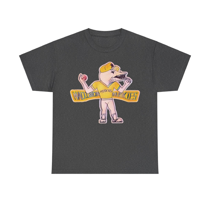 Load image into Gallery viewer, Madison Muskies Wisconsin Baseball Team T-shirt