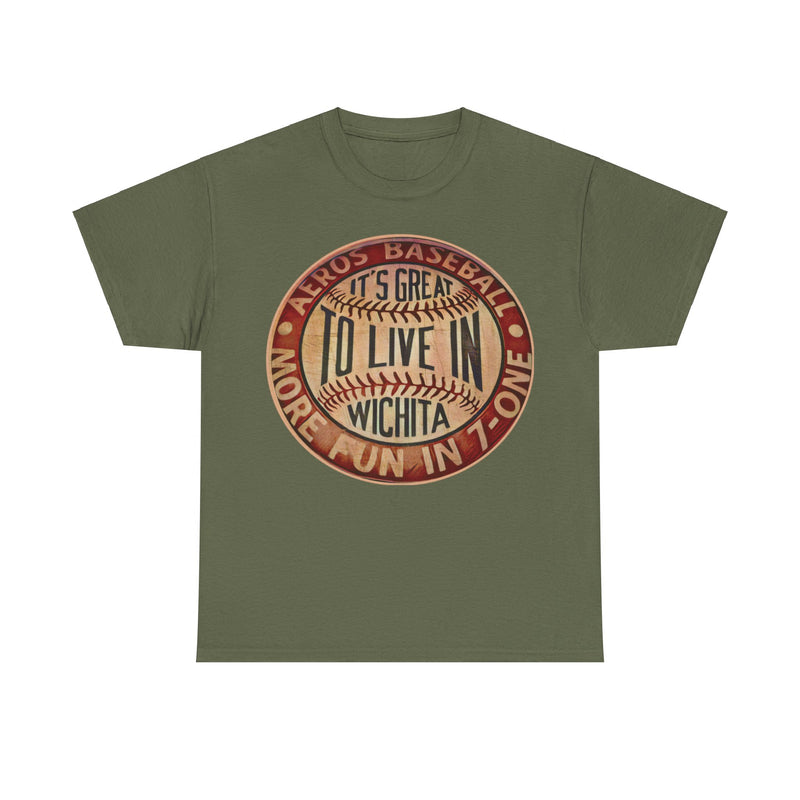 Load image into Gallery viewer, Wichita Aeros Kansas Baseball Team T-shirt