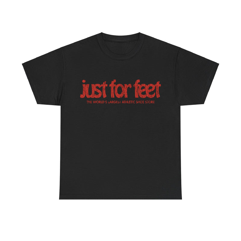 Load image into Gallery viewer, Just For Feet 1977 Retail Store Distressed Print T-shirt