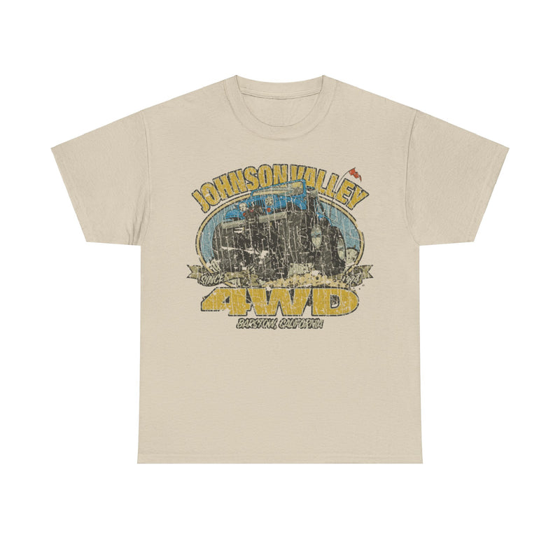 Load image into Gallery viewer, Johnson Valley 4WD 1974 Barstow Store Distressed Print T-shirt