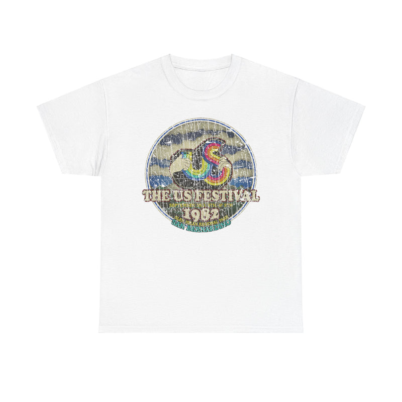 Load image into Gallery viewer, US Festival 1982 Glen Helen Music Technology Concert Festival T-shirt