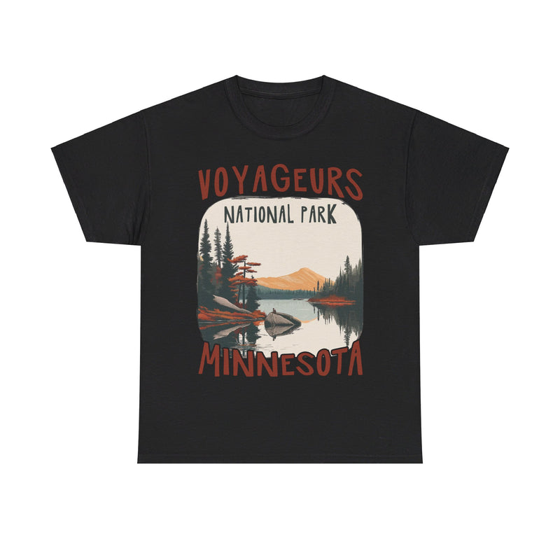 Load image into Gallery viewer, Voyageurs National Park Minnesota Poster Print T-shirt