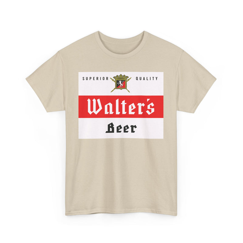Load image into Gallery viewer, Walter's Beer Superior Quality Logo Brewery Brand T-Shirt