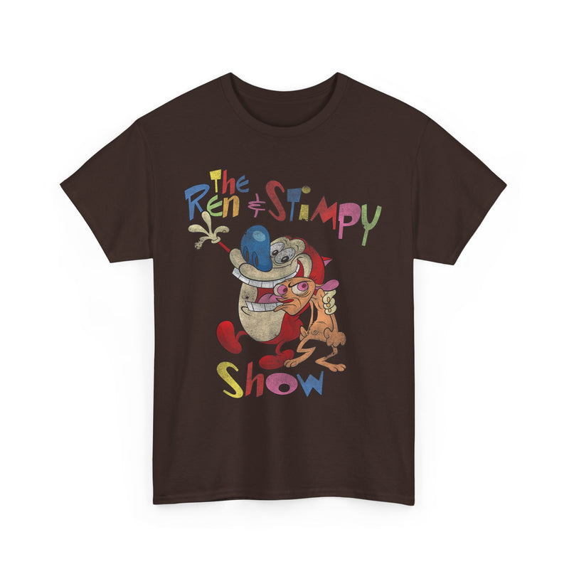 Load image into Gallery viewer, Ren Stimpy Logo Animated TV Show T-shirt