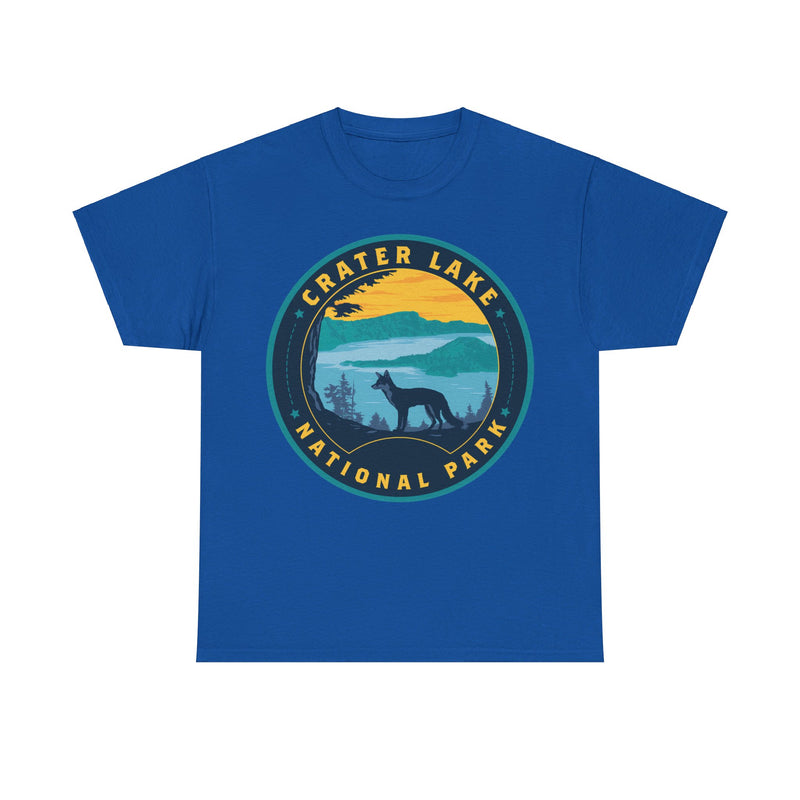 Load image into Gallery viewer, Crater Lake National Park Oregon Round Logo T-shirt