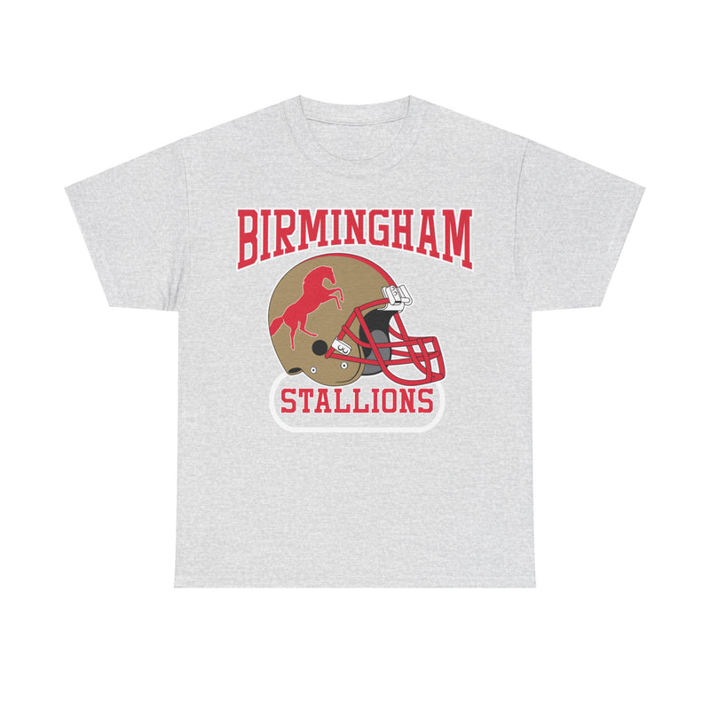 Load image into Gallery viewer, Birmingham Stallions Alabama Football Team Helmet T-shirt