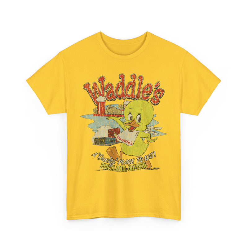 Load image into Gallery viewer, Waddle's Portland Oregon 1945 Coffee Shop Restaurant T-shirt