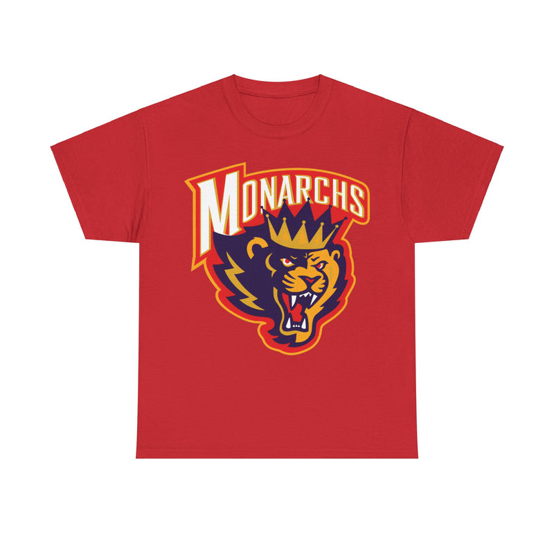 Load image into Gallery viewer, Carolina Monarchs Logo North Carolina Hockey Team T-shirt