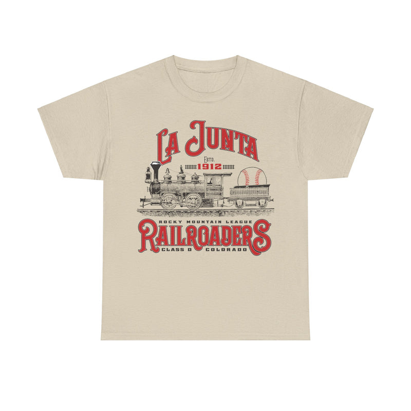 Load image into Gallery viewer, La Junta Railroaders Est 1912 Colorado Baseball T-shirt