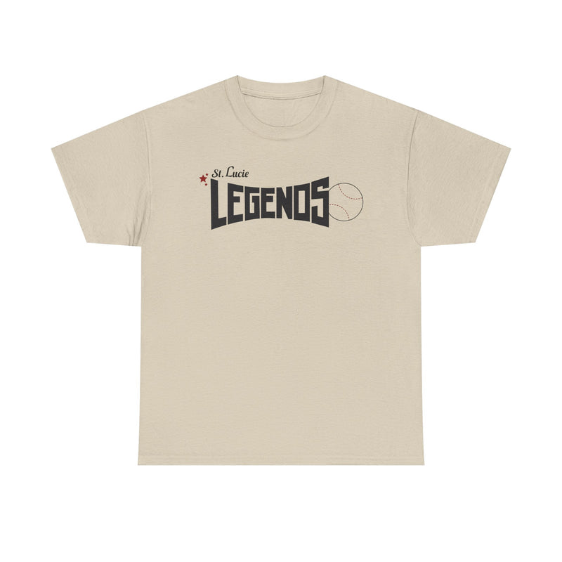 Load image into Gallery viewer, St. Lucie Legends Florida Senior Baseball 1989-1990 T-shirt