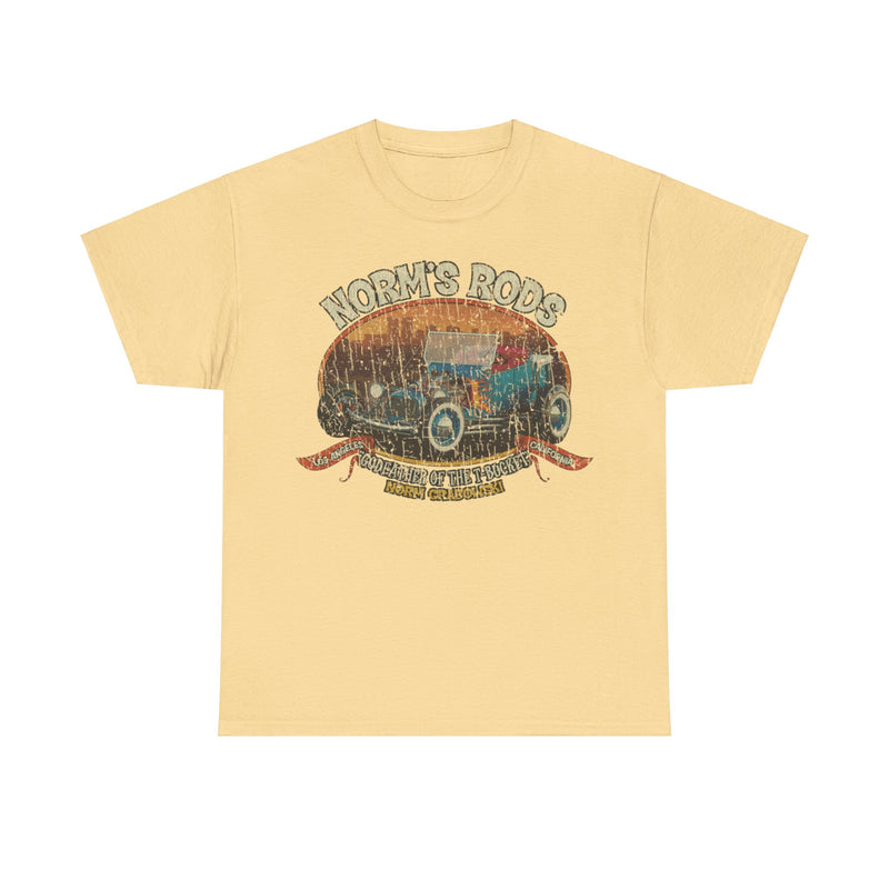 Load image into Gallery viewer, Norms Rods 1952 Car Distressed Print T-shirt
