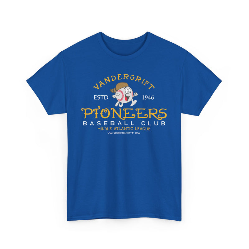 Load image into Gallery viewer, Vandergrift Pioneers Pennsylvania Baseball 1947-1950 T-shirt