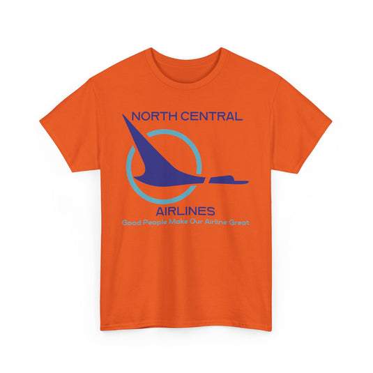 North Central Airlines Blue Goose Vintage American Carrier Retro T-shirt