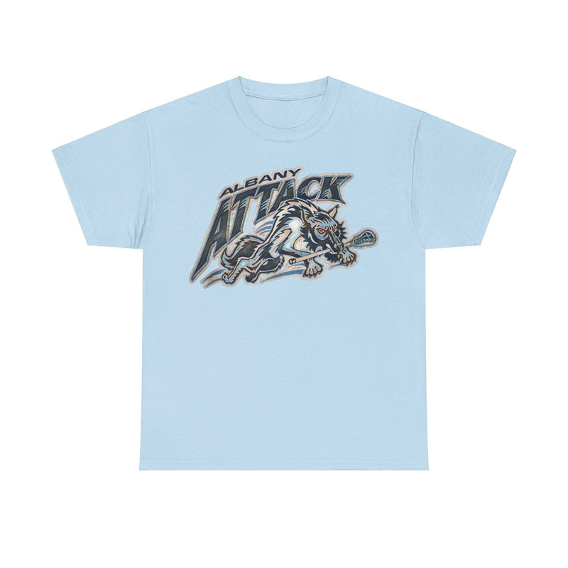 Load image into Gallery viewer, Albany Attack Lacrosse Nostalgic Retro Logo T-shirt