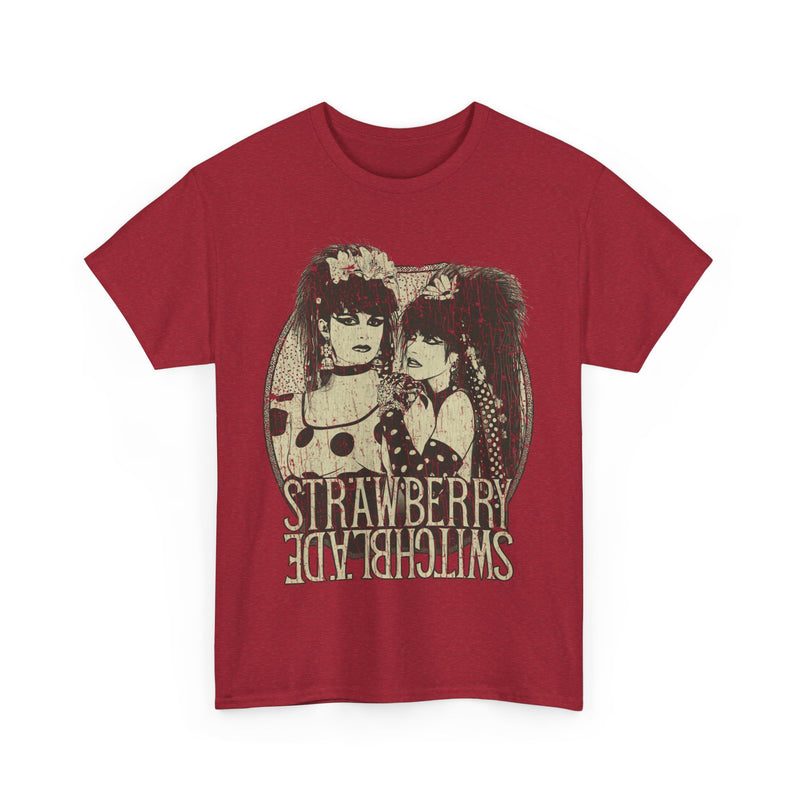 Load image into Gallery viewer, Strawberry Switchblade 1981 Jill Bryson Rose McDowal Scotland Pop Band T-shirt