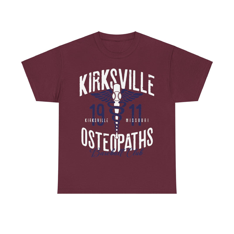 Load image into Gallery viewer, Kirksville Osteopaths Est 1911 Missouri Baseball T-shirt
