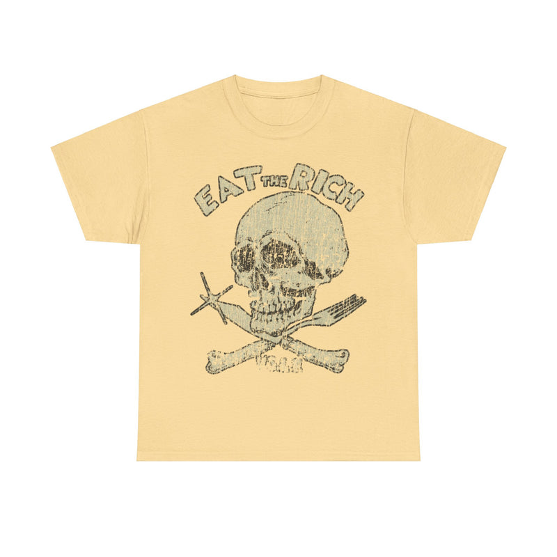 Load image into Gallery viewer, Eat The Rich Jean-Jacques Rousseau Nostalgic T-shirt