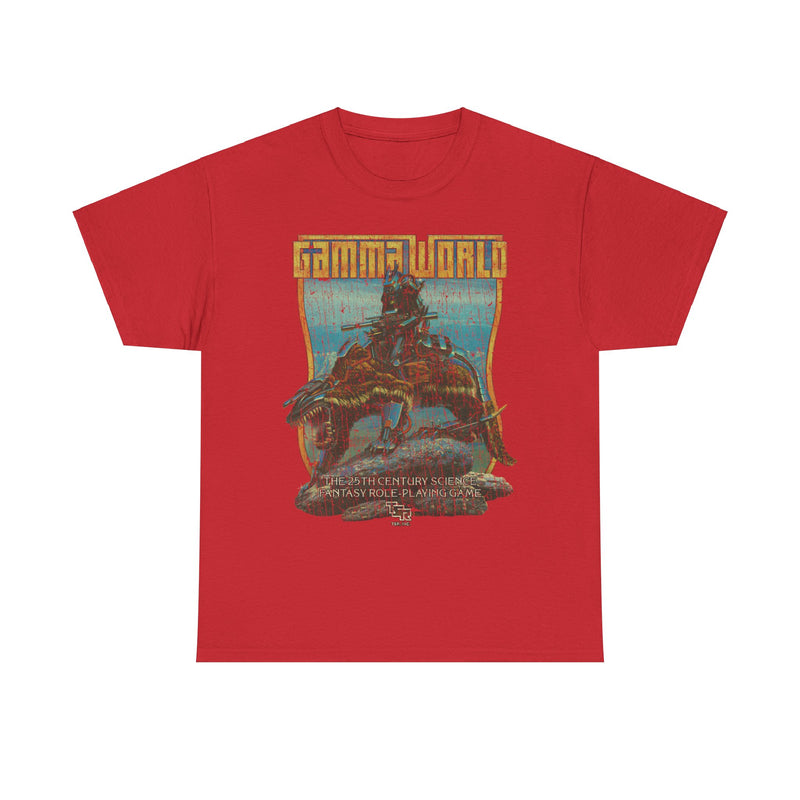 Load image into Gallery viewer, Gamma World 1978 Science Fantasy Role Playing Video Game T-shirt