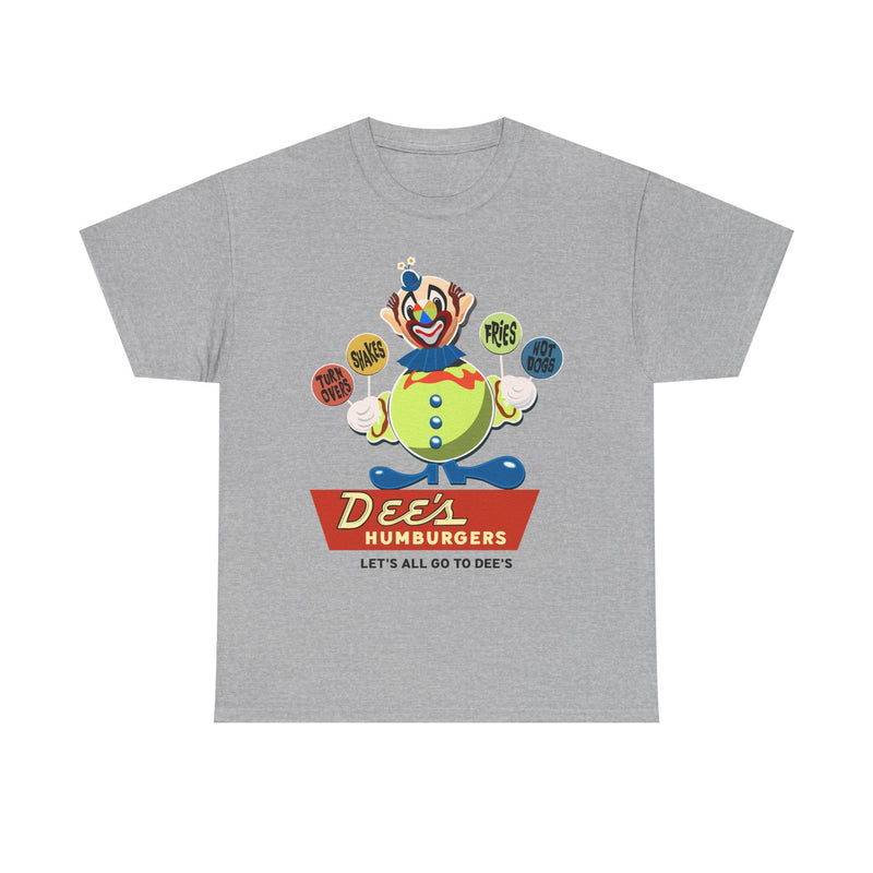 Load image into Gallery viewer, Dee's Hamburgers Let's All Go To Dee's Vintage Logo Chain T-Shirt