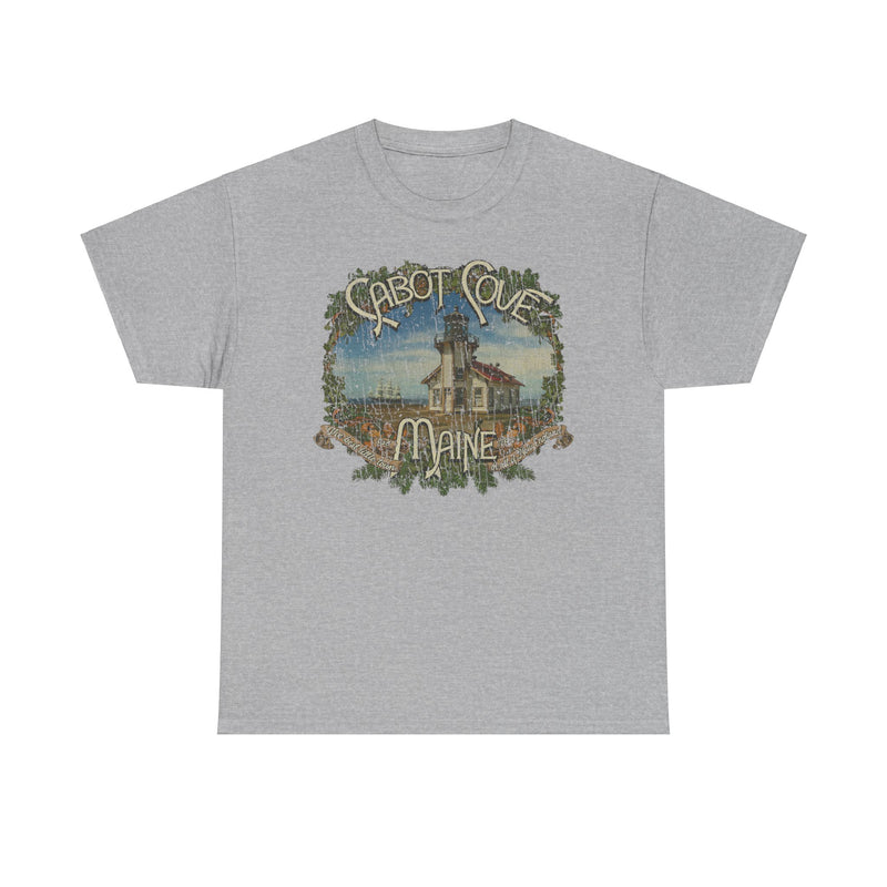 Load image into Gallery viewer, Murder She Wrote Cabot Cove Maine TV Show T-shirt