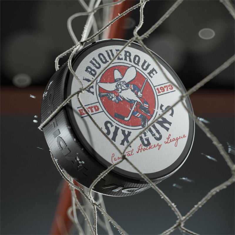 Load image into Gallery viewer, Albuquerque Six Guns New Mexico Hockey Puck