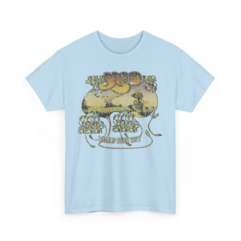Load image into Gallery viewer, Yes World Tour 1977 London England Rock Band T-shirt