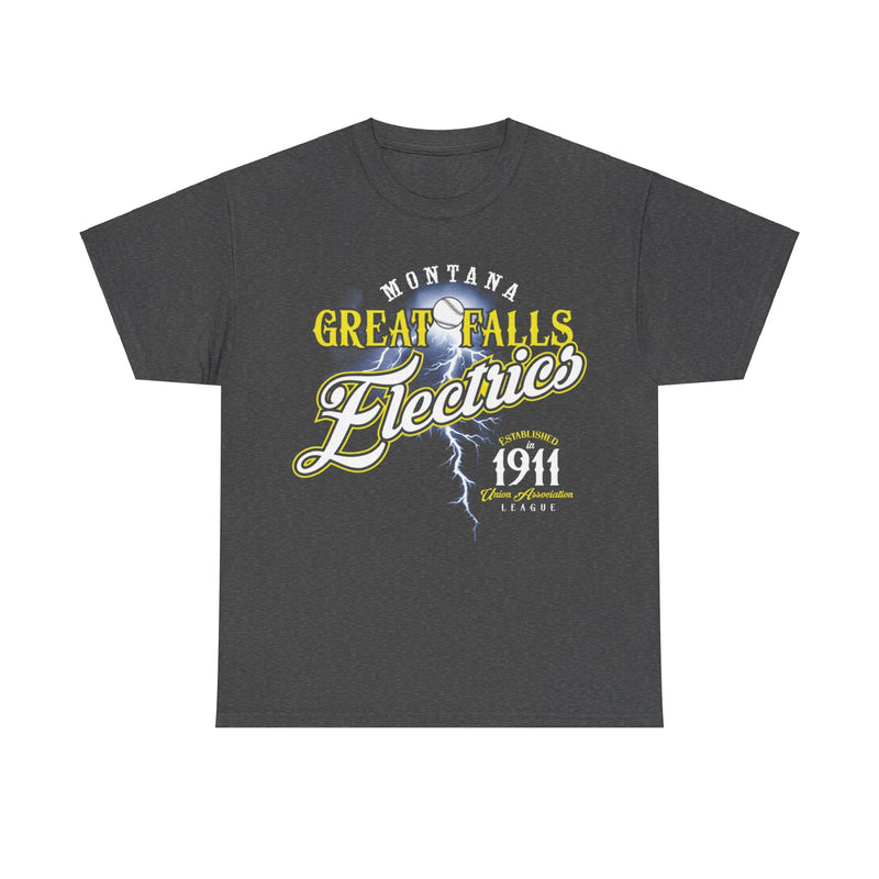 Load image into Gallery viewer, Great Falls Electrics Est 1911 Montana Baseball T-shirt