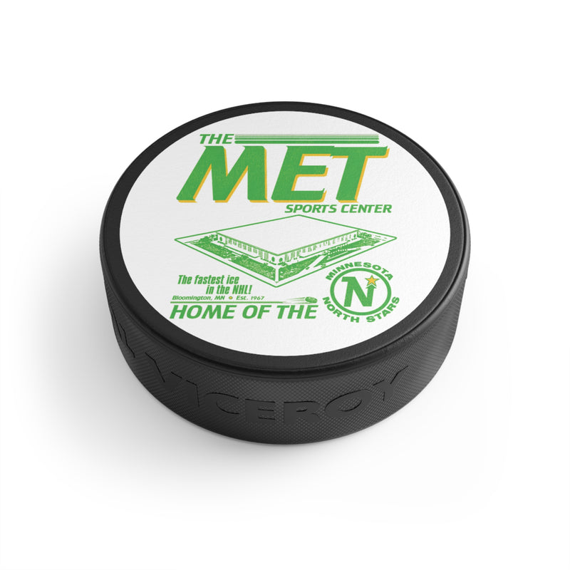 Load image into Gallery viewer, The Met Arena Minnesota North Stars Hockey Puck