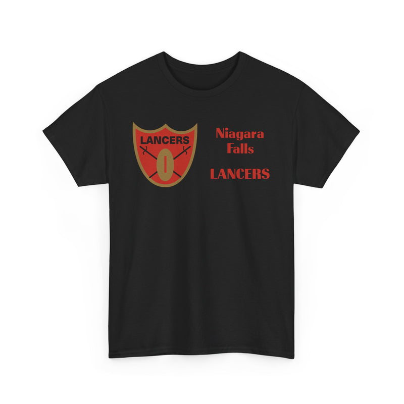 Load image into Gallery viewer, Niagara Falls New York Lancers Midwest Football 1971 T-shirt