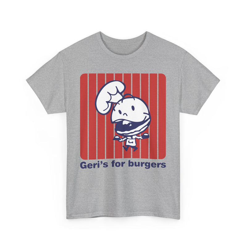 Load image into Gallery viewer, Geri's For Burgers Vintage Restaurant Chain Logo Diner T-Shirt