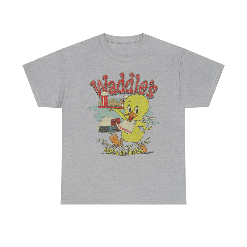 Load image into Gallery viewer, Waddle's Portland Oregon 1945 Coffee Shop Restaurant T-shirt