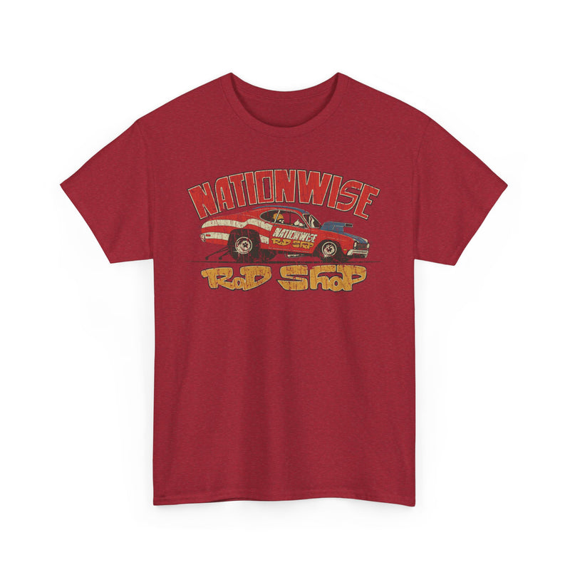 Load image into Gallery viewer, Nationwise Rod Shop 1974 Double Logo Ohio Auto Parts T-shirt