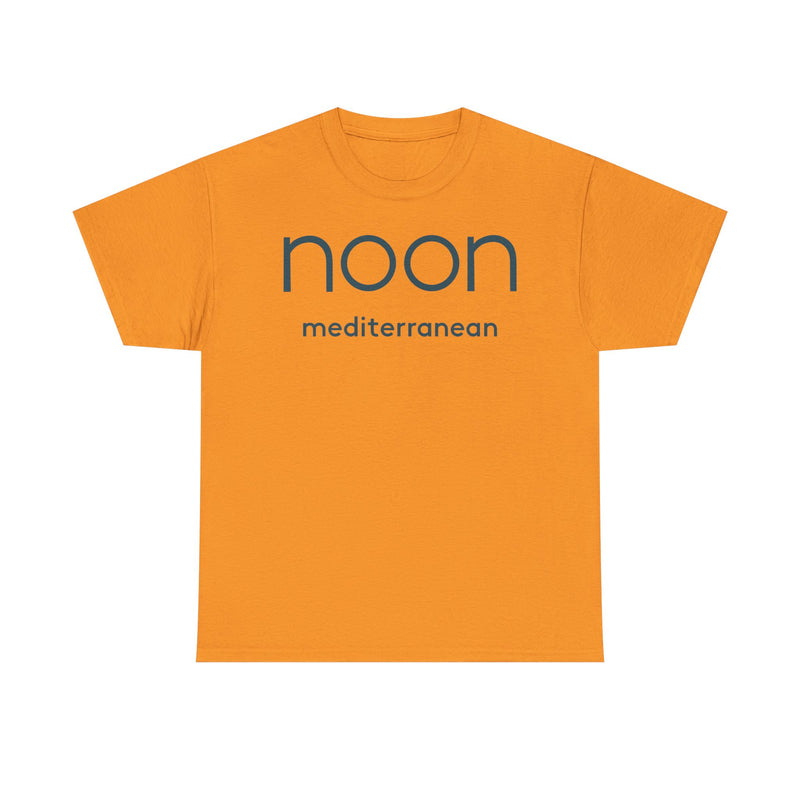 Load image into Gallery viewer, Noon Mediterranean Vintage Chain Restaurant Logo Classic Dining T-Shirt