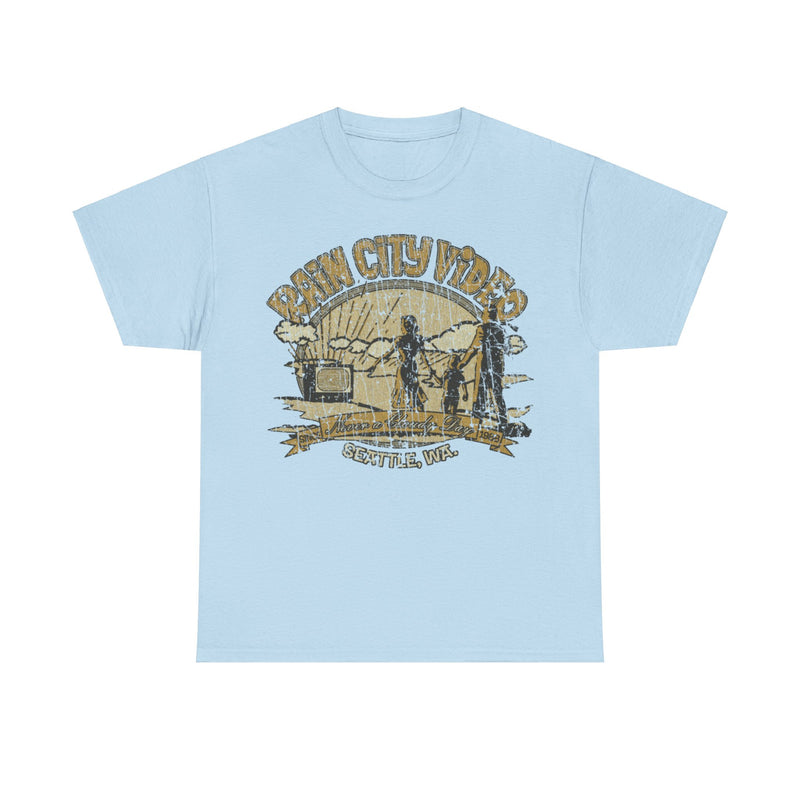 Load image into Gallery viewer, Rain City Video 1988 Store Distressed Print T-shirt