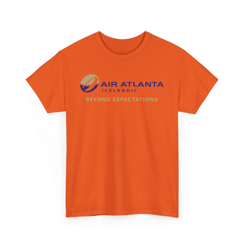 Load image into Gallery viewer, Air Atlanta Icelandic Beyond Expectations Vintage Airline Logo Aviation T-shirt