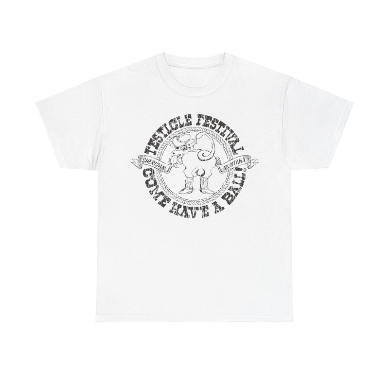 Load image into Gallery viewer, Sheridan Montana Testicle Festival 1982 Nostalgic T-shirt