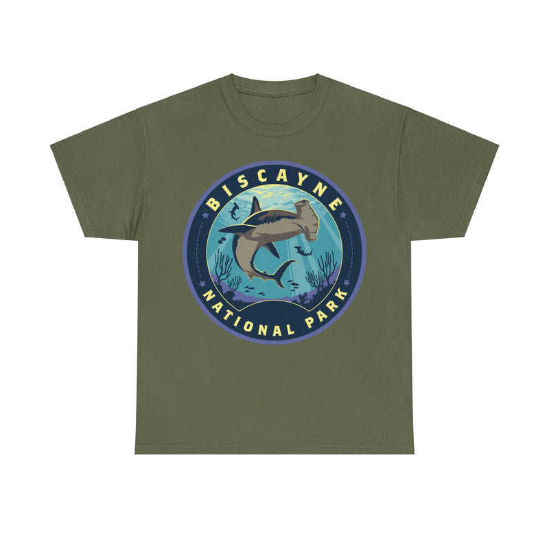 Load image into Gallery viewer, Biscayne National Park Florida Round Logo T-shirt