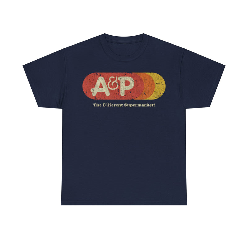 Load image into Gallery viewer, A&P Supermarket 1976 Grocery Store Distressed Print T-shirt