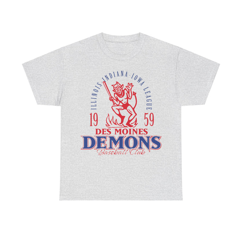 Load image into Gallery viewer, Des Moines Demons Est 1959 Iowa Baseball T-shirt