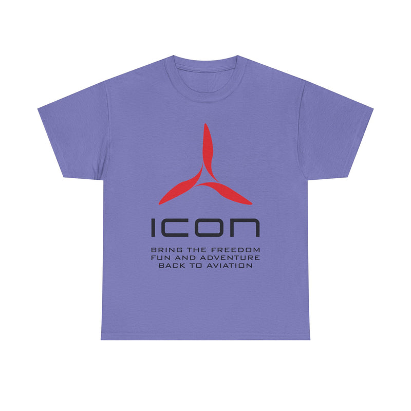 Load image into Gallery viewer, ICON Aircraft Defunct Aviation T-Shirt Fun Adventure Freedom Flying Pilot Tee