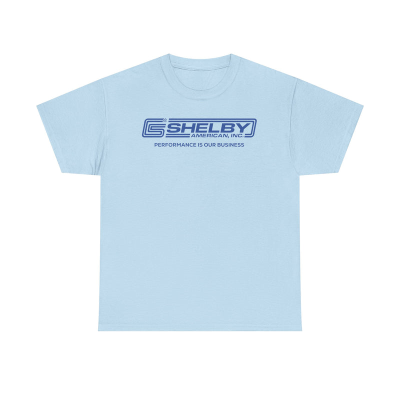 Load image into Gallery viewer, Shelby American Inc Performance Is Our Business Cobra Logo T-shirt