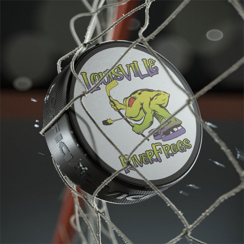 Load image into Gallery viewer, Louisville RiverFrogs East Coast League 1995-1998 Kentucky Hockey Puck