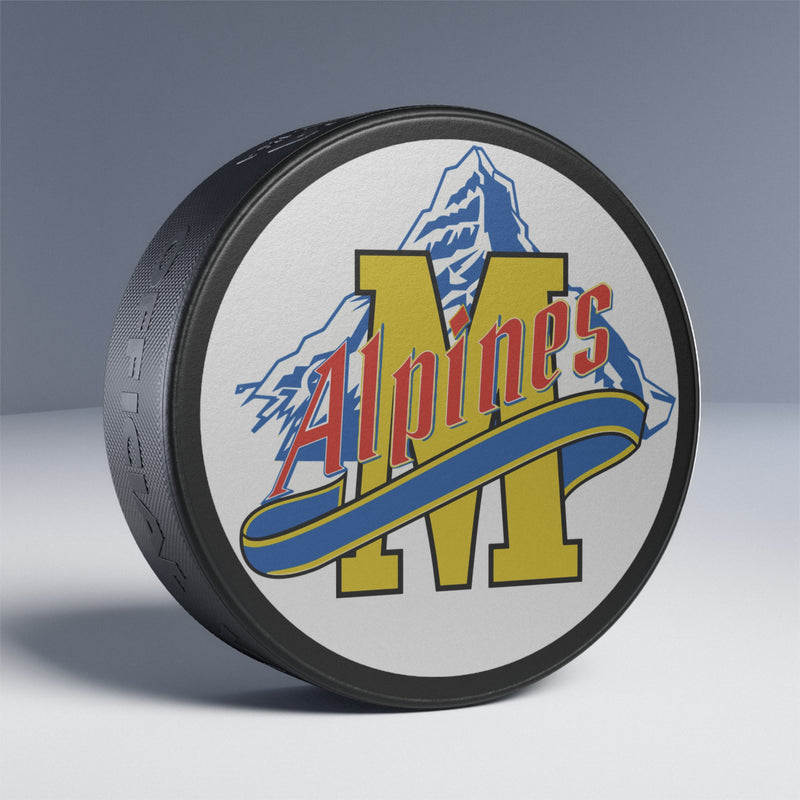 Load image into Gallery viewer, Moncton Alpines Canada American 1982-1984 Hockey Puck